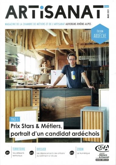 2021-03 Magazine Artisanat - Stars & Métiers - couverture