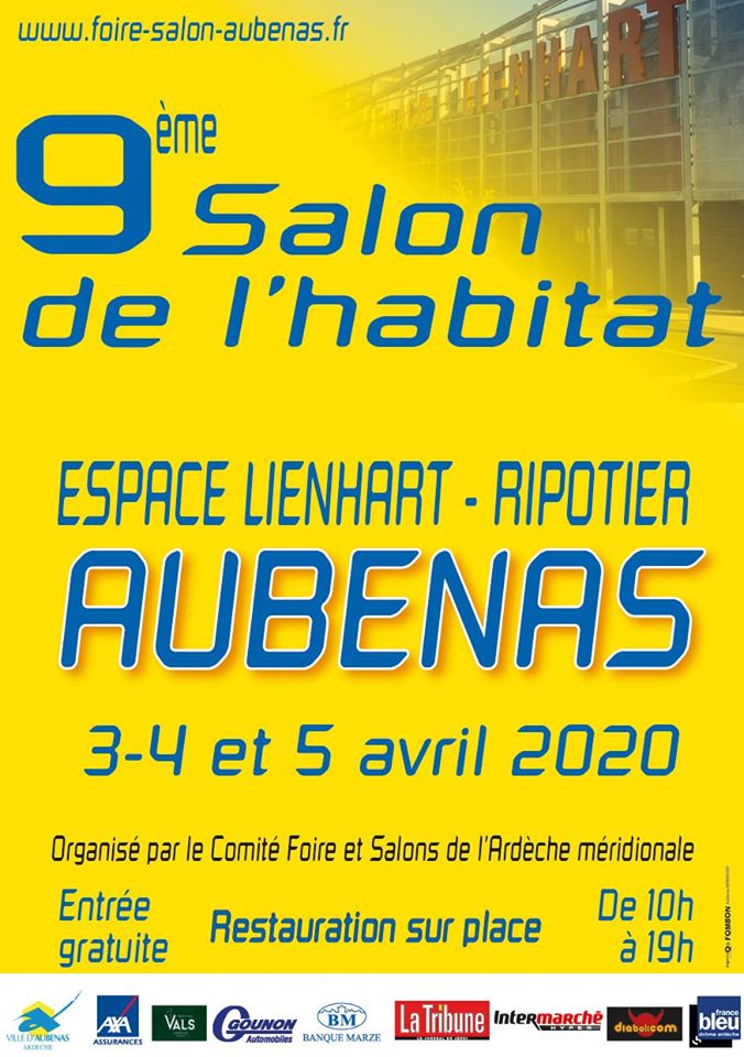 Salon de l'habitat avril 2020 Aubenas Ardèche